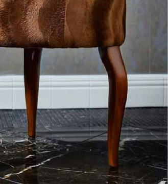 EASY - Low upholstered fabric stool by Park Avenue - view 3